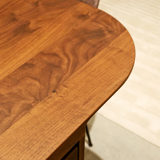 Houtmerk - Anno Wandplank blinde bevestiging - Massief eiken afgerond