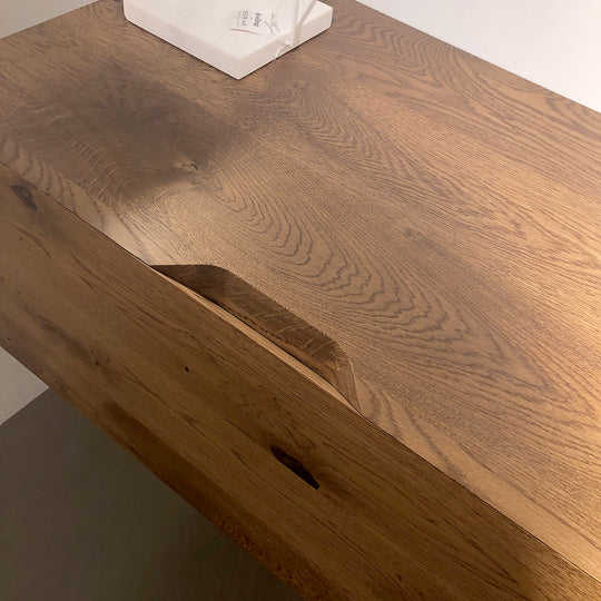 Wandmeubel Azur notenhout met lades 220cm - SALE Kasten Houtmerk