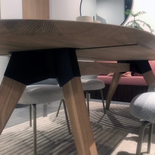 Houtmerk - Tafel Lino Eiken - Bladvorm Costa - SALE Tafels Houtmerk