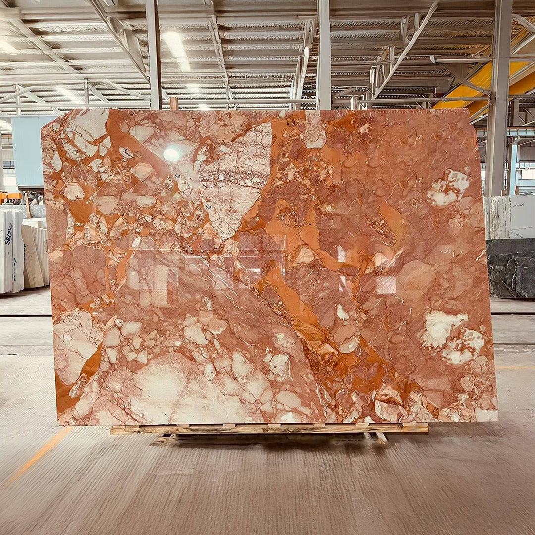 Houtmerk - Breccia Pernice keukenblad - Maatwerk werkblad natuursteen Keramiek Houtmerk