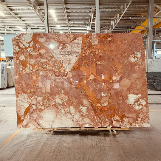 Houtmerk - Breccia Pernice keukenblad - Maatwerk werkblad natuursteen Keramiek Houtmerk