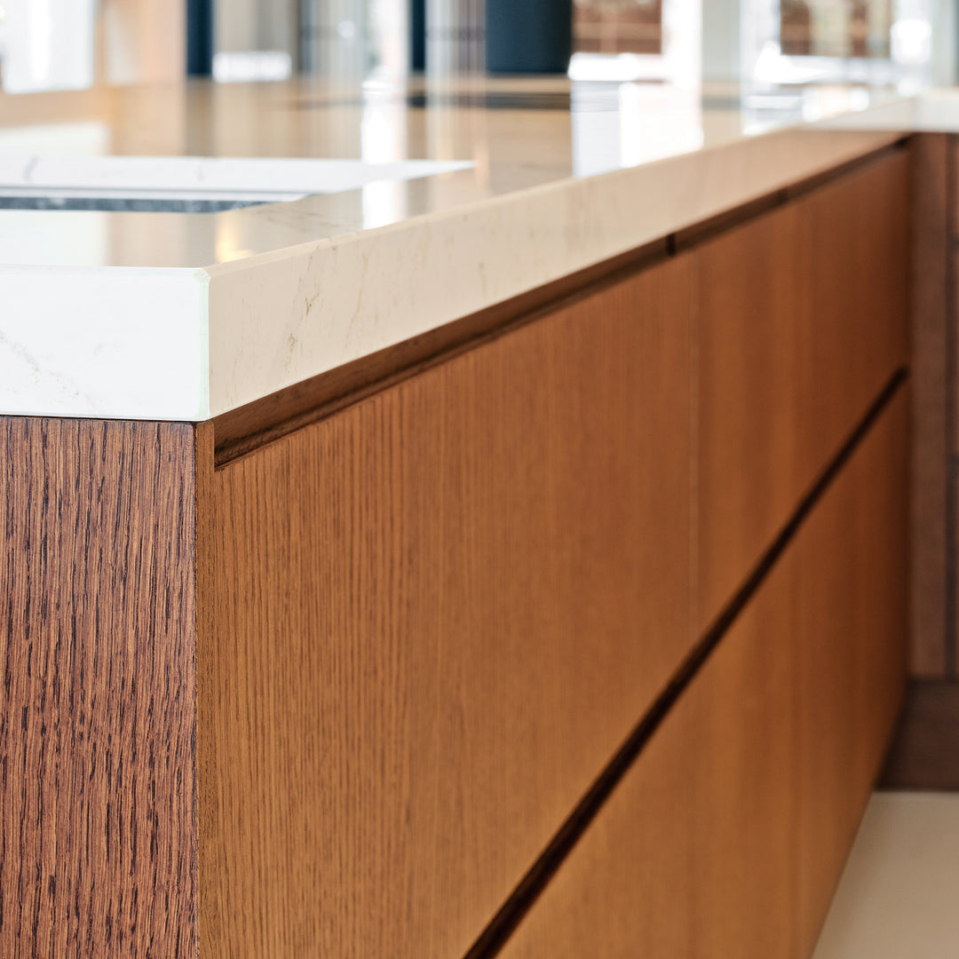 Houtmerk - ArteStone Carral keukenblad - Maatwerk werkblad composiet Composiet Houtmerk