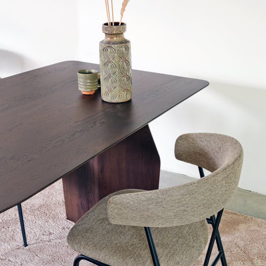 Houtmerk - Tafel Pivot -  Ruitvorm afgerond Tafels Houtmerk   