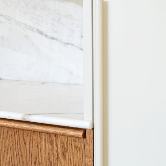 Ratio - Keukenfront KURVER - Farrow&Ball Mengkleuren Keukenfronten Houtmerk