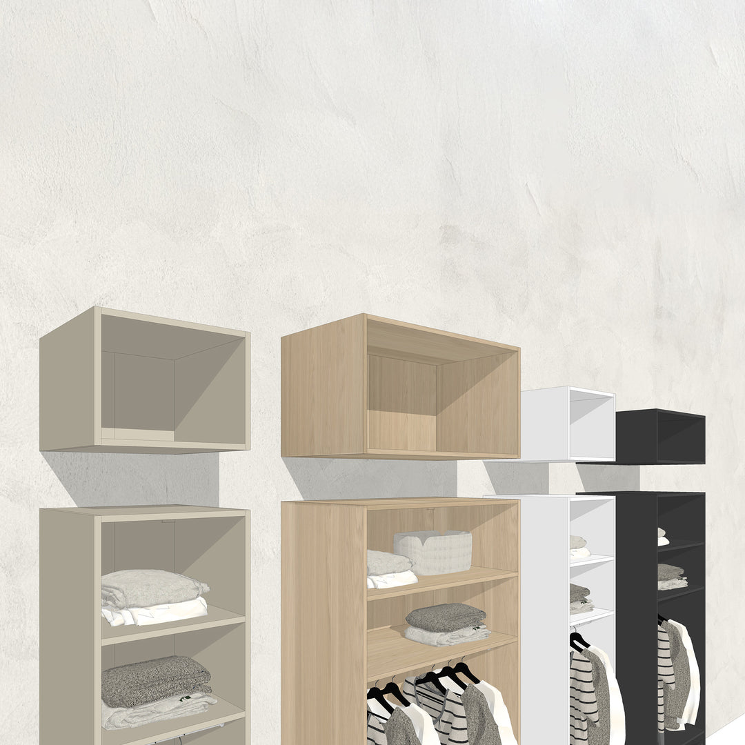 Houtmerk Partner® -  Opzetkast voor Pax - 100cm breed-Houtmerk-