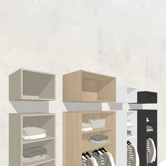 Houtmerk Partner® -  Opzetkast voor Pax - 100cm breed-Houtmerk-