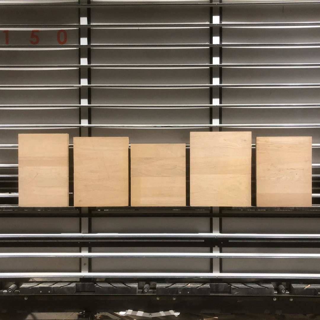 Houtmerk - Losse panelen massief eiken resthout 80x100cm - SALE Werkbladen houtmerk