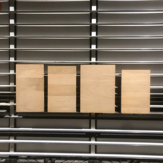 Houtmerk - Losse panelen massief eiken resthout 80x100cm - SALE Werkbladen houtmerk