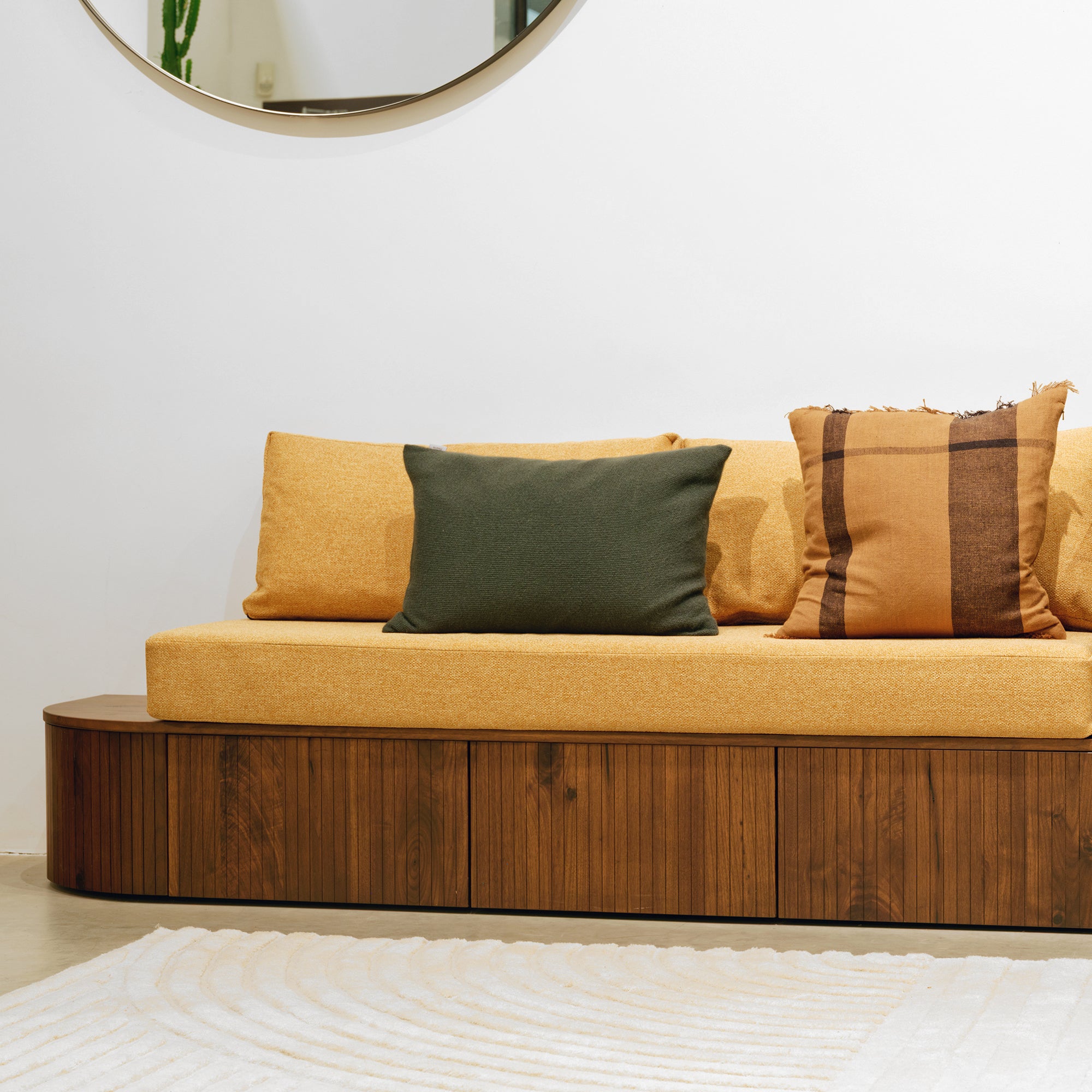 Houtmerk Domus® - Living zitladekast - Massief hout maatwerk Kasten Houtmerk