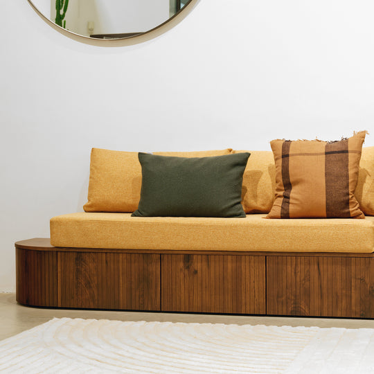 Houtmerk Domus® - Living zitladekast - Massief hout maatwerk