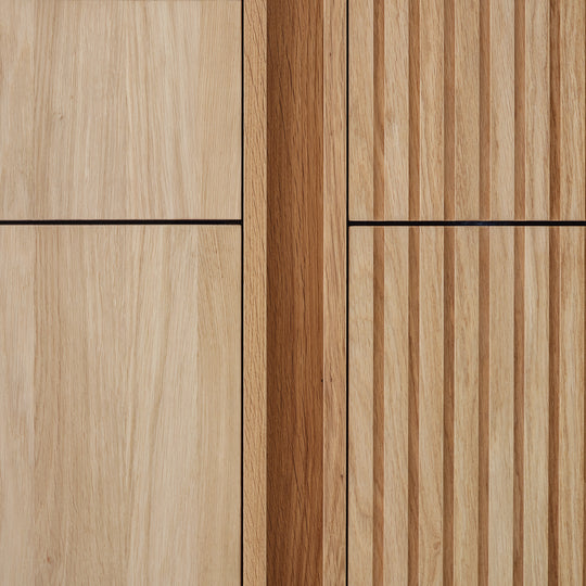 Ratio - Keukenfront SELEKT - Eiken Fineer Onbehandeld Keukenfronten Houtmerk