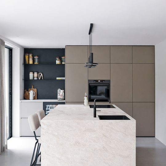 Houtmerk - ArteStone Topaas keukenblad - Maatwerk werkblad composiet Composiet Houtmerk