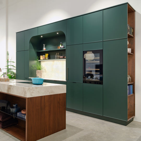 Houtmerk Ratio® - Nisbekleding Allure kleurlak - Rechte toog met ronde hoeken Houtmerk