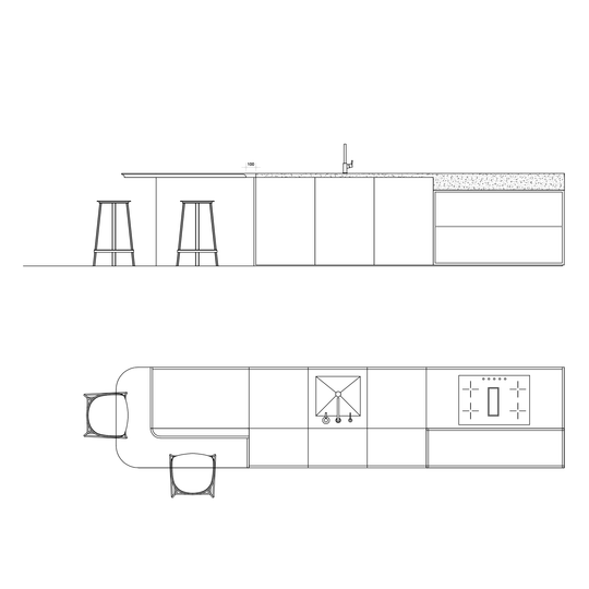 Houtmerk - Modus Maatwerk keuken - ATELIER Keukens Houtmerk
