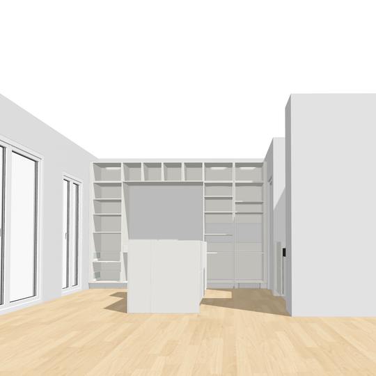 Ratio - Compositie 14 voor Kitchenplanner Kastcombinatie Houtmerk