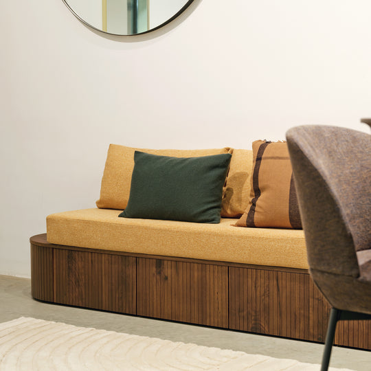 Houtmerk Domus® - Living zitladekast - Massief hout maatwerk