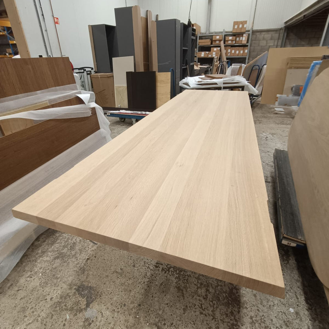 Houtmerk - Tafel Quint Eiken 310x100cm - Rechthoek - SALE Tafels Houtmerk