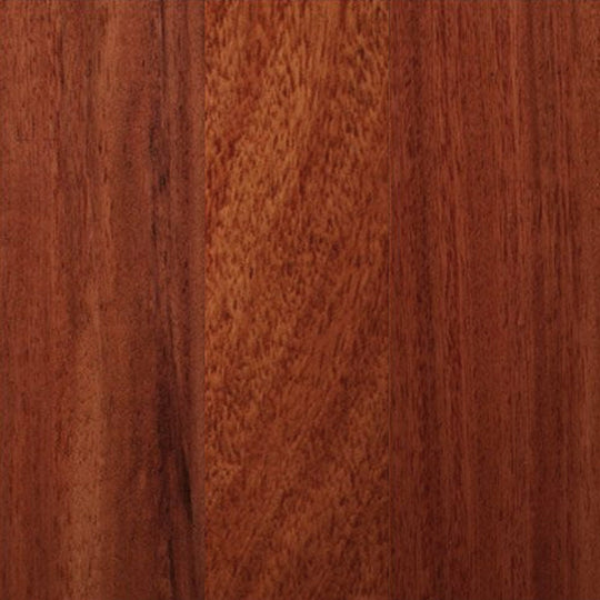 Houtmerk -  Massief houten werkblad op maat - Mahonie Sapeli doorgaande lamel