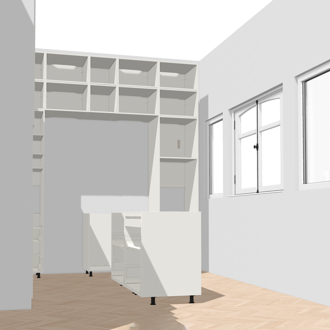 Ratio - Compositie 16 voor Kitchenplanner Kastcombinatie Houtmerk