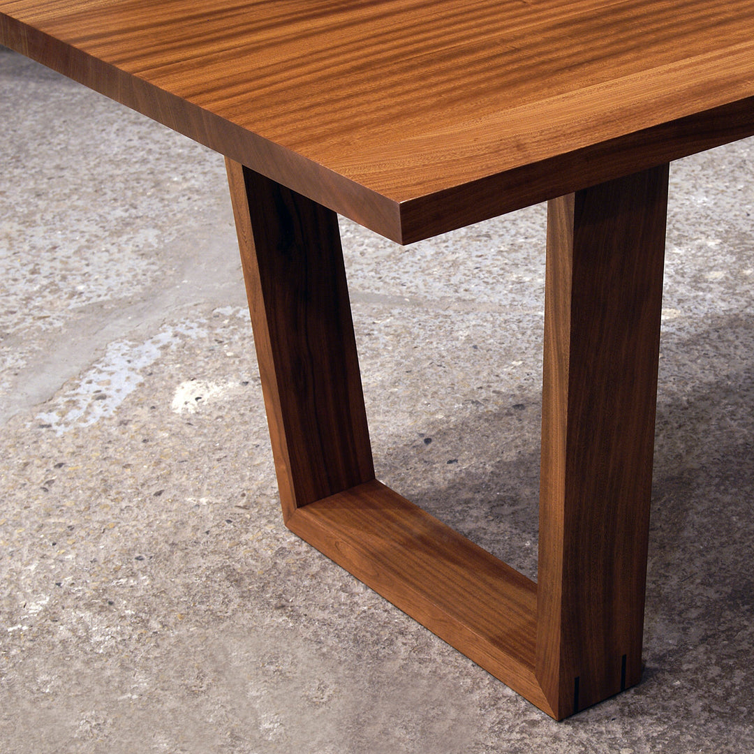 Houtmerk -  Massief houten werkblad op maat - Mahonie Sapeli doorgaande lamel