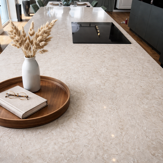 Houtmerk - ArteStone Amber keukenblad - Maatwerk werkblad composiet Composiet Houtmerk
