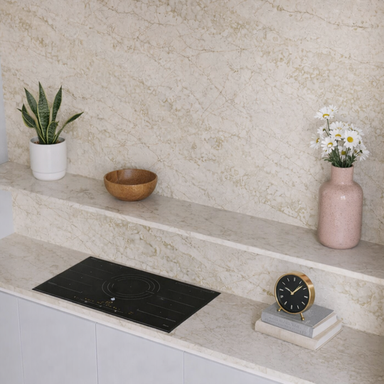 Houtmerk - ArteStone Amber keukenblad - Maatwerk werkblad composiet Composiet Houtmerk