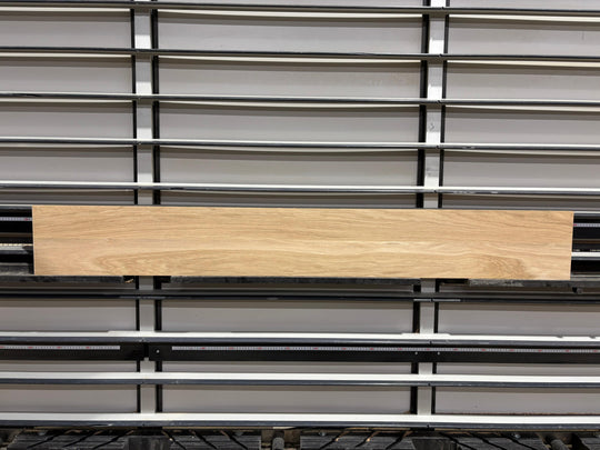 GERESERVEERD Houtmerk - Houten Wandplank 180cm - Massief eiken - SALE