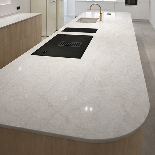 Houtmerk - ArteStone Amber keukenblad - Maatwerk werkblad composiet Composiet Houtmerk