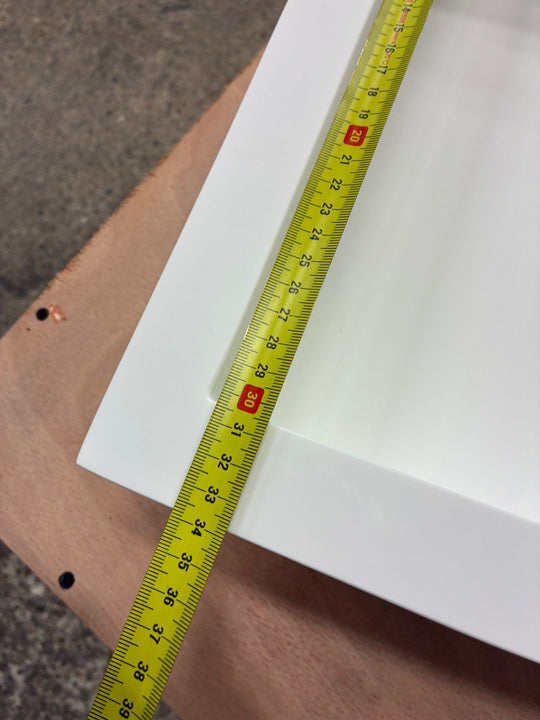 Houtmerk – Onderbouw wasbak Subliem - Solid Surface rechthoek - SALE