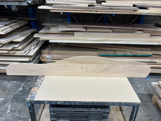 Houtmerk - Cascade C - Houten wandplank blinde bevestiging 160cm - SALE