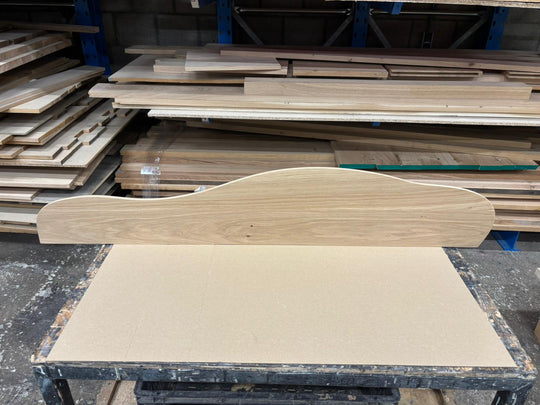 Houtmerk - Cascade C - Houten wandplank blinde bevestiging 125cm - SALE