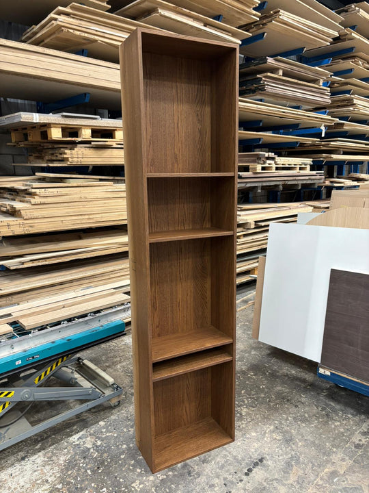 Houtmerk Ratio® - Vakkenkast Spatio - Verticaal open vak massief eikenhout - SALE Houtmerk