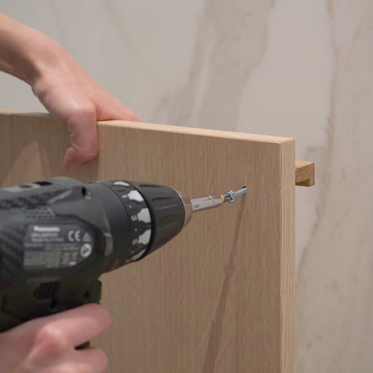 DUDOK - Boormal voor houten greeplatten Advies Houtmerk   