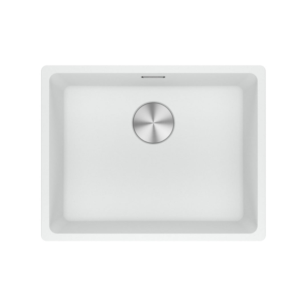 Franke - Spoelbak Maris Fragranite - Polar White 50x41cm Spoelbak Franke