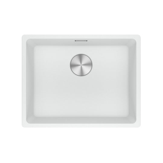 Franke - Spoelbak Maris Fragranite - Polar White 50x41cm Spoelbak Franke