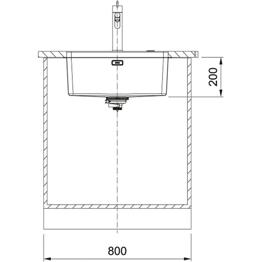 Franke Mythos MYX 110-50 RVS Onderbouw Spoelbak - Nieuw in doos - SALE