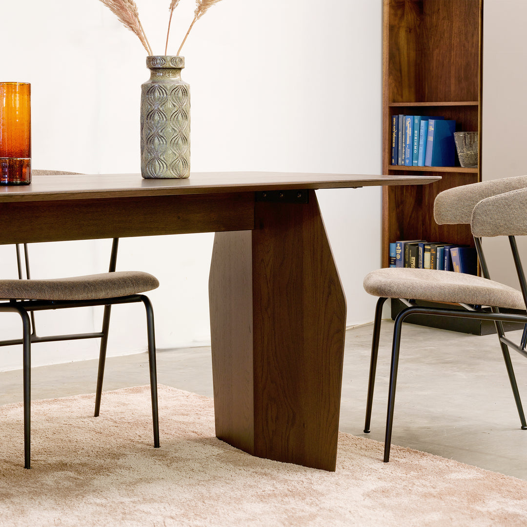 Houtmerk - Tafel Pivot -  Ruitvorm afgerond Tafels Houtmerk   