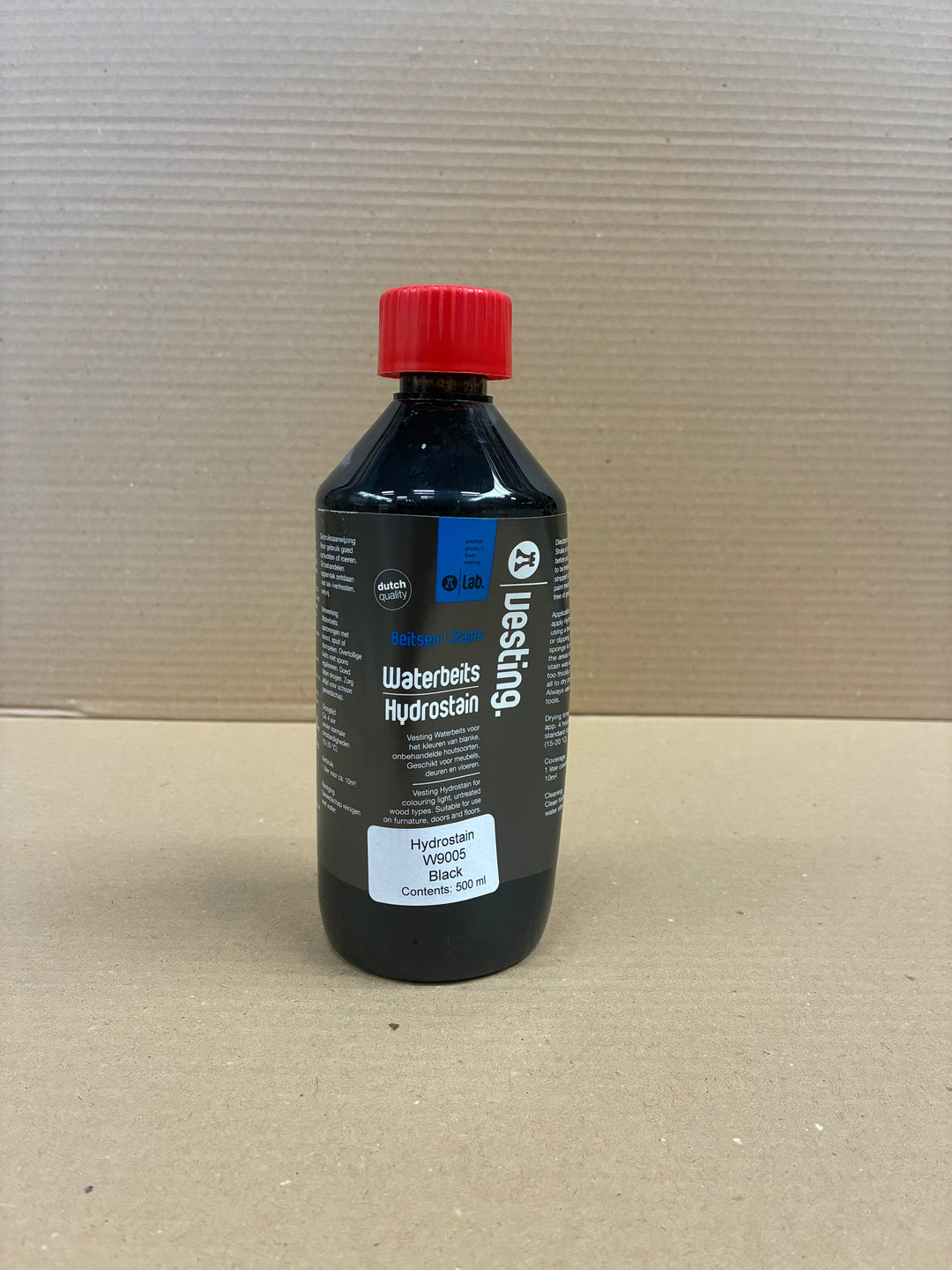 Vesting Waterbeits Hydrostain W9005 Black 500 ml – SALE Houtmerk