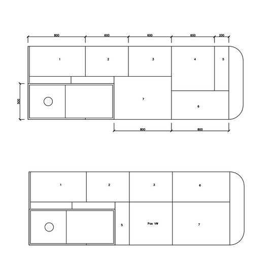 Houtmerk - Ratio® keuken eiken met natuursteen - SALE Keukens Houtmerk