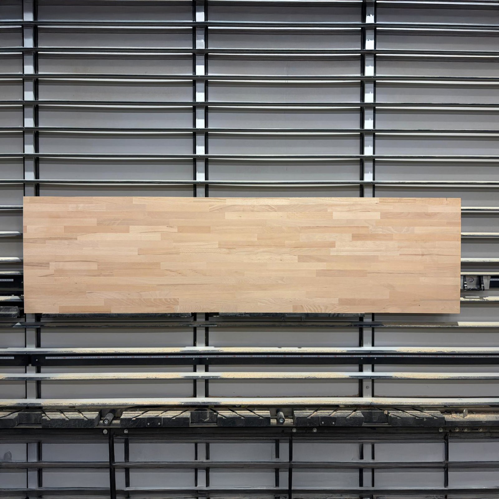 Houtmerk - Massief houten paneel beuken vingerlas - 230x65x25cm - SALE Werkbladen Houtmerk