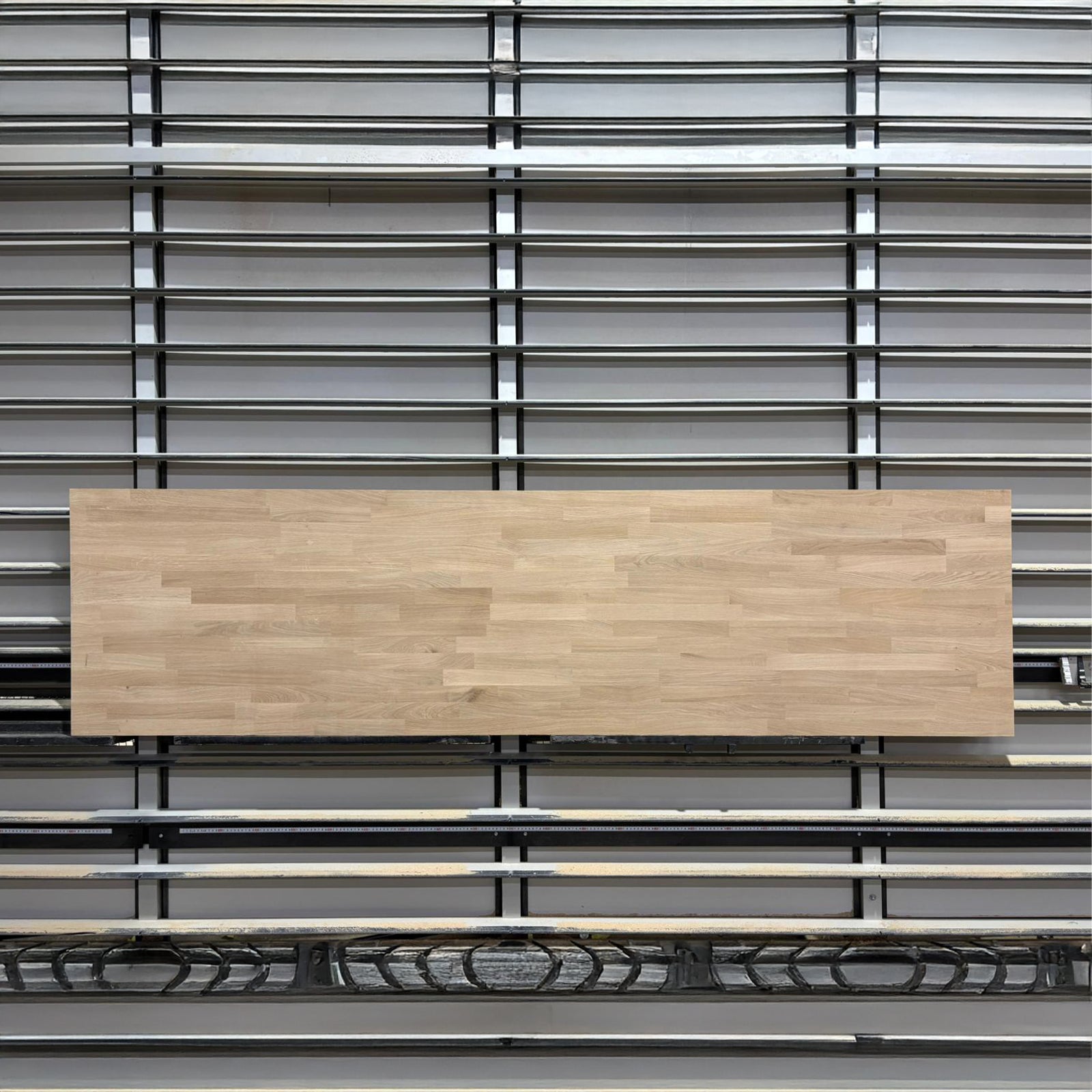 Houtmerk - Massief houten paneel eiken vingerlas - 250x65x4cm - SALE Werkbladen Houtmerk