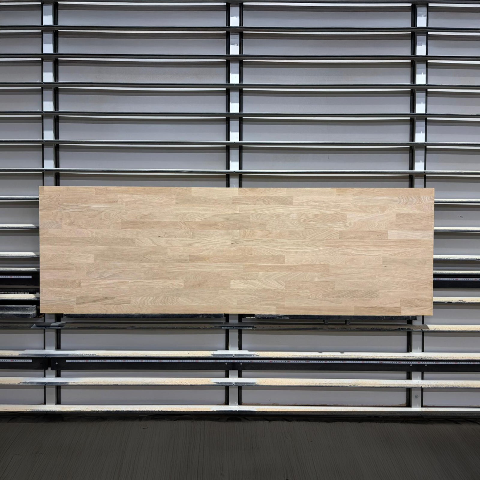 Houtmerk - Massief houten paneel eiken vingerlas - 205x65x3cm - SALE Werkbladen Houtmerk