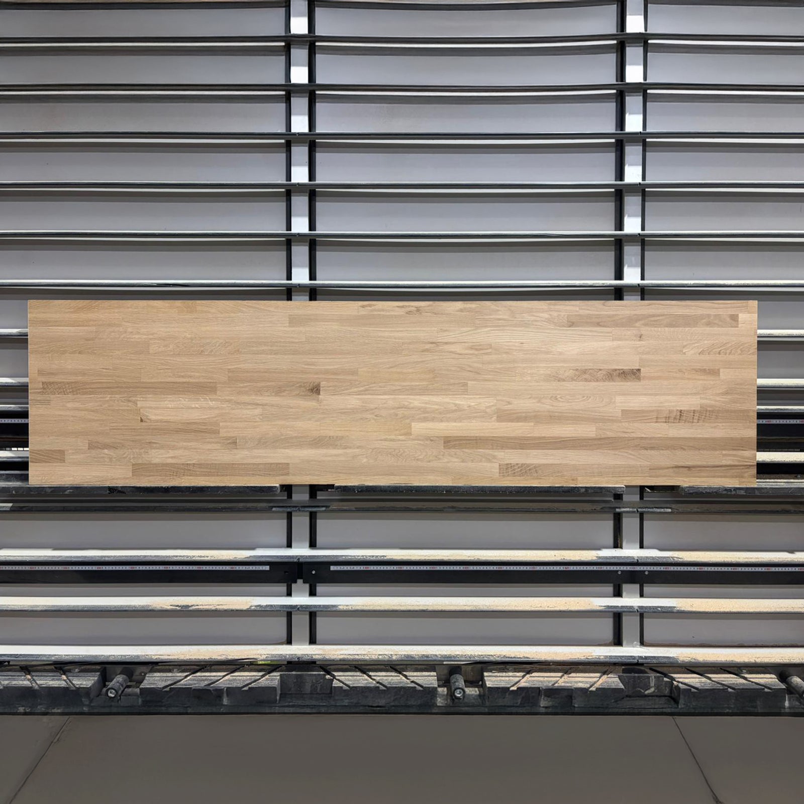 Houtmerk - Massief houten paneel eiken vingerlas - 210x54x2,6cm - SALE Werkbladen Houtmerk