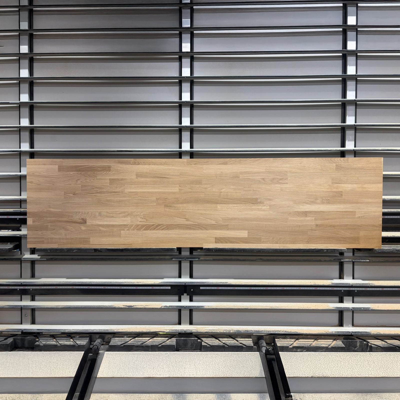 Houtmerk - Massief houten paneel eiken vingerlas - 210x54x2,6cm - SALE Werkbladen Houtmerk