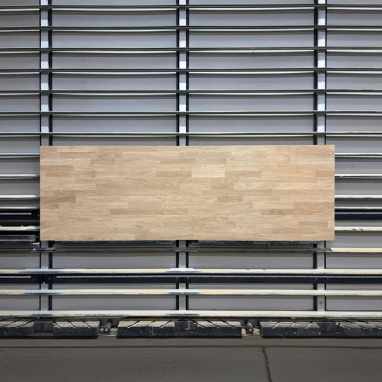Houtmerk - Massief houten paneel eiken vingerlas - 205x65x3cm - SALE Werkbladen Houtmerk