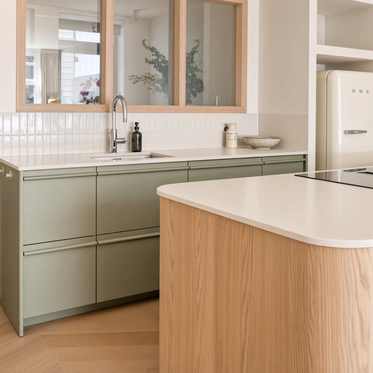 Ratio - Keukenfront KURVER - Farrow&Ball Mengkleuren