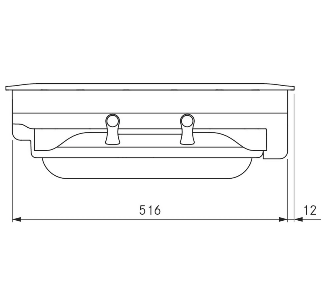 Bora - PKAS3 - middenafzuiging voor kookplaat - SALE Houtmerk