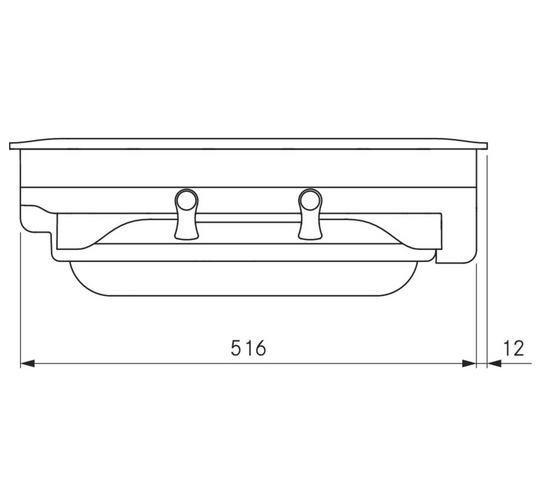 Bora - PKAS3 - middenafzuiging voor kookplaat - SALE Houtmerk