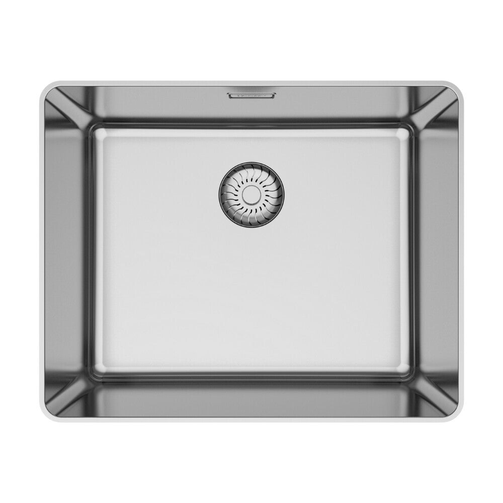 Caressi CAPPSR50R20 - Spoelbak RVS - Onderbouw en Vlakbouw Houtmerk