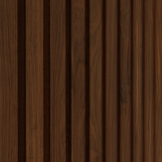 Houtmerk - Maatwerk houten Taatsdeur zonder kozijn - Geprofileerd noten Deuren Houtmerk   